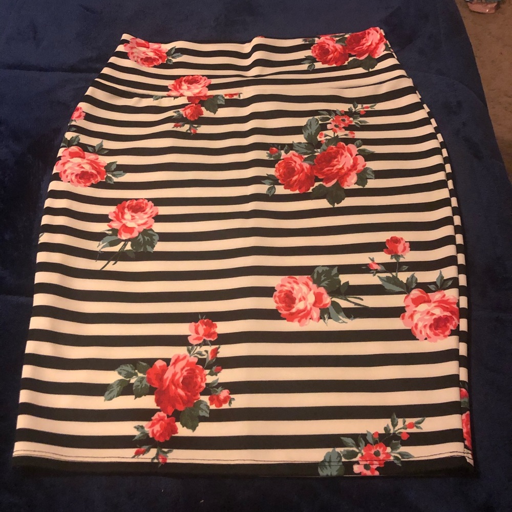 Floral skirt